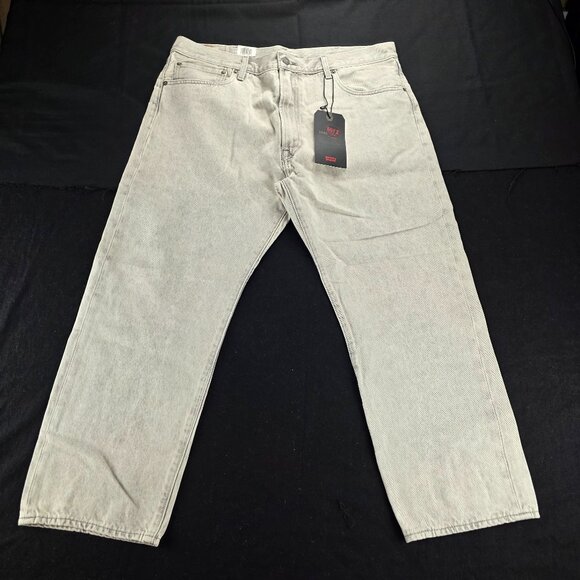 Levi's Men's 551 Z Authentic Straight Fit Cropped Jeans-Rando Thoughts Size 38 - Picture 1 of 12